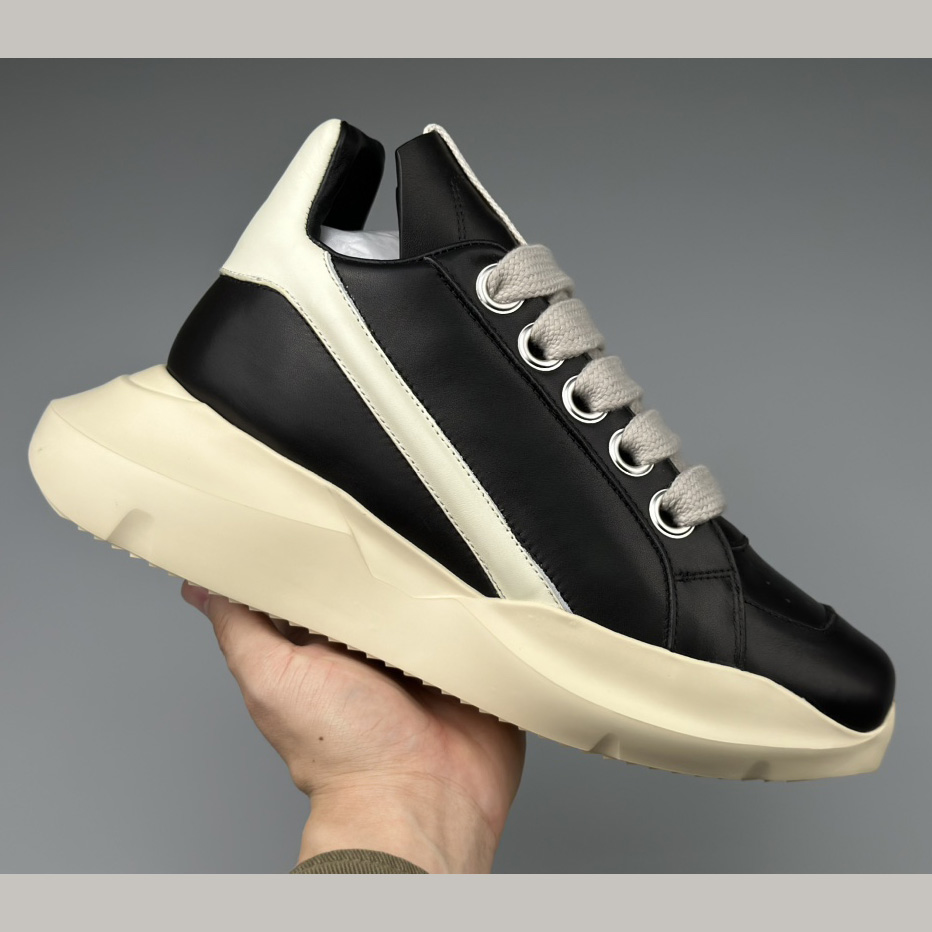 Rick Owens Geth Chunky High-top Sneakers - DopestKickz
