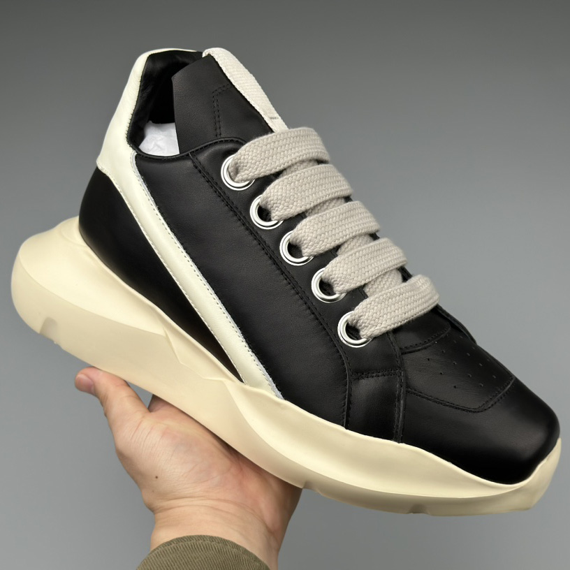Rick Owens Geth Chunky High-top Sneakers - DopestKickz