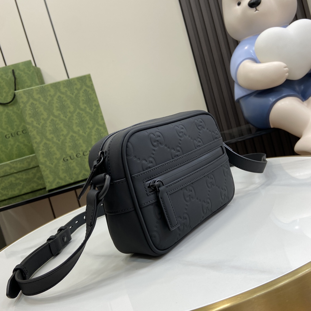 Gucci GG Rubber-effect Mini Shoulder Bag - DopestKickz