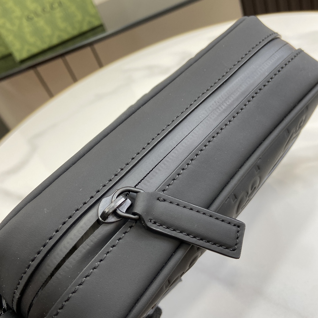 Gucci GG Rubber-effect Mini Shoulder Bag - DopestKickz