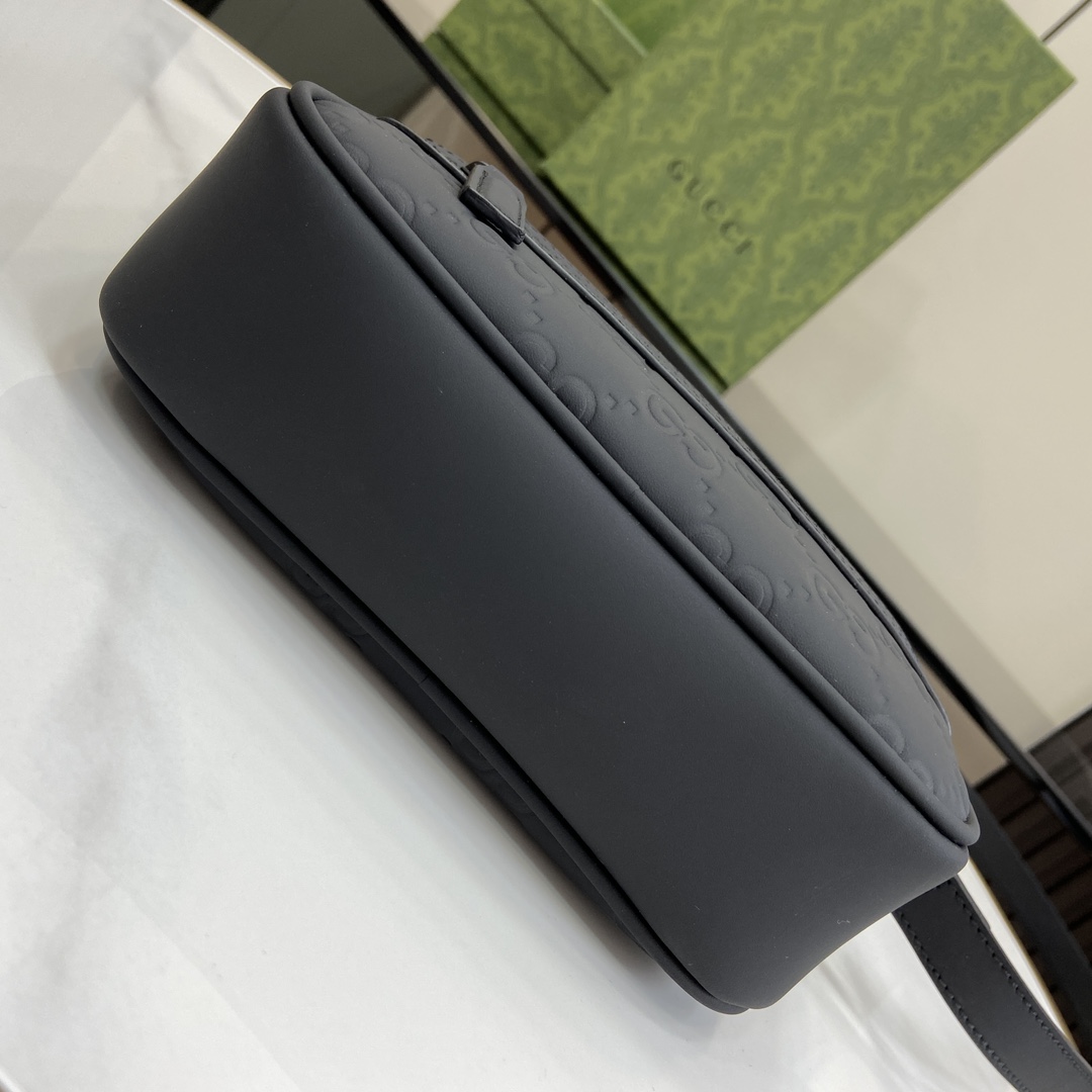 Gucci GG Rubber-effect Mini Shoulder Bag - DopestKickz