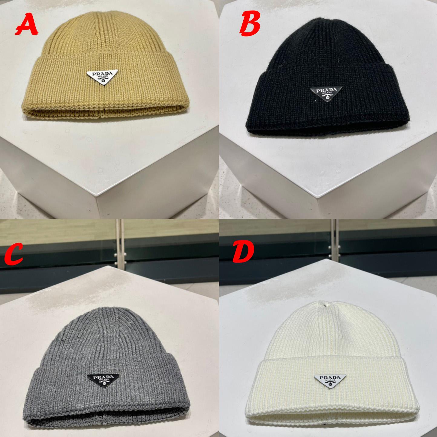 Prada Wool And Cashmere Beanie - DopestKickz
