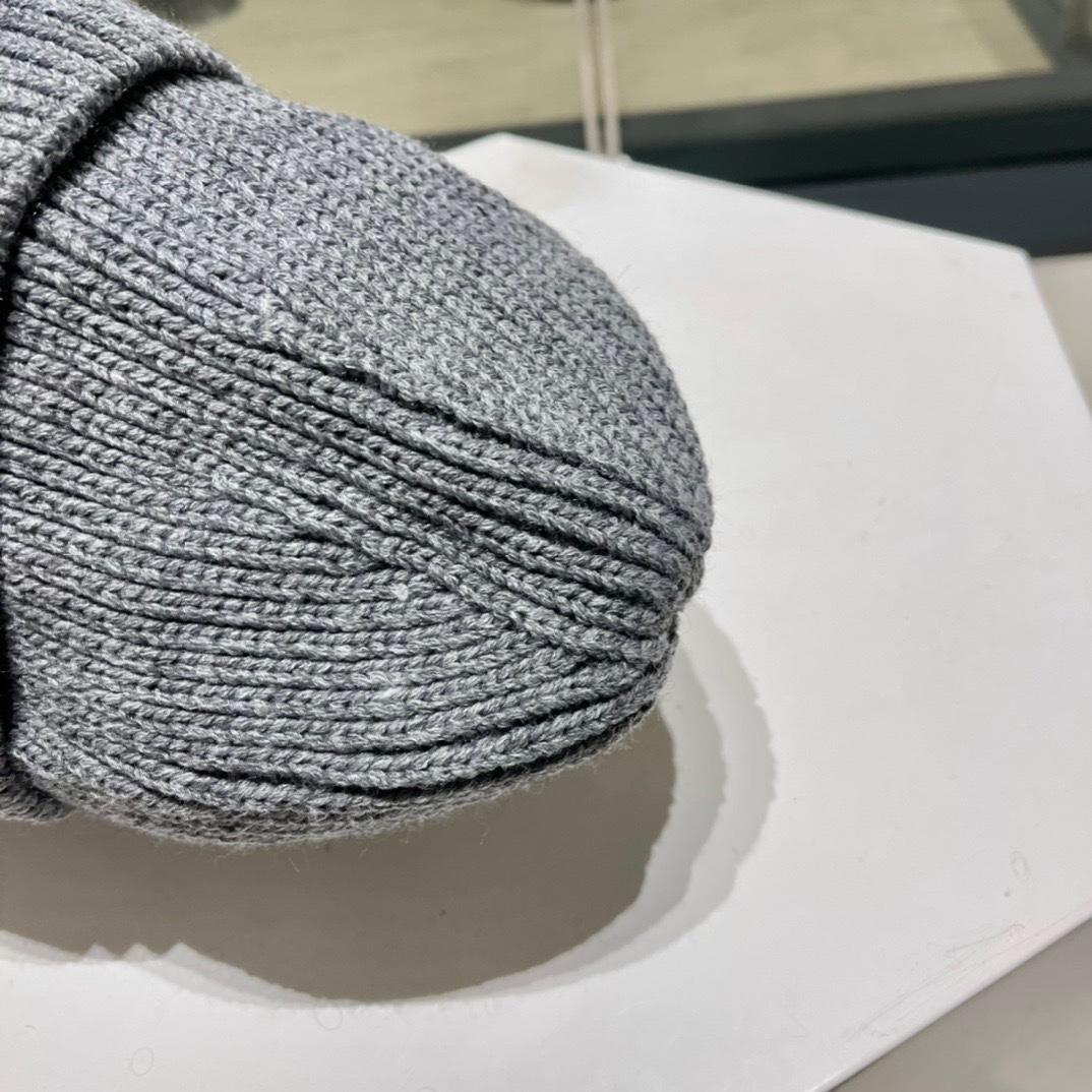 Prada Wool And Cashmere Beanie - DopestKickz
