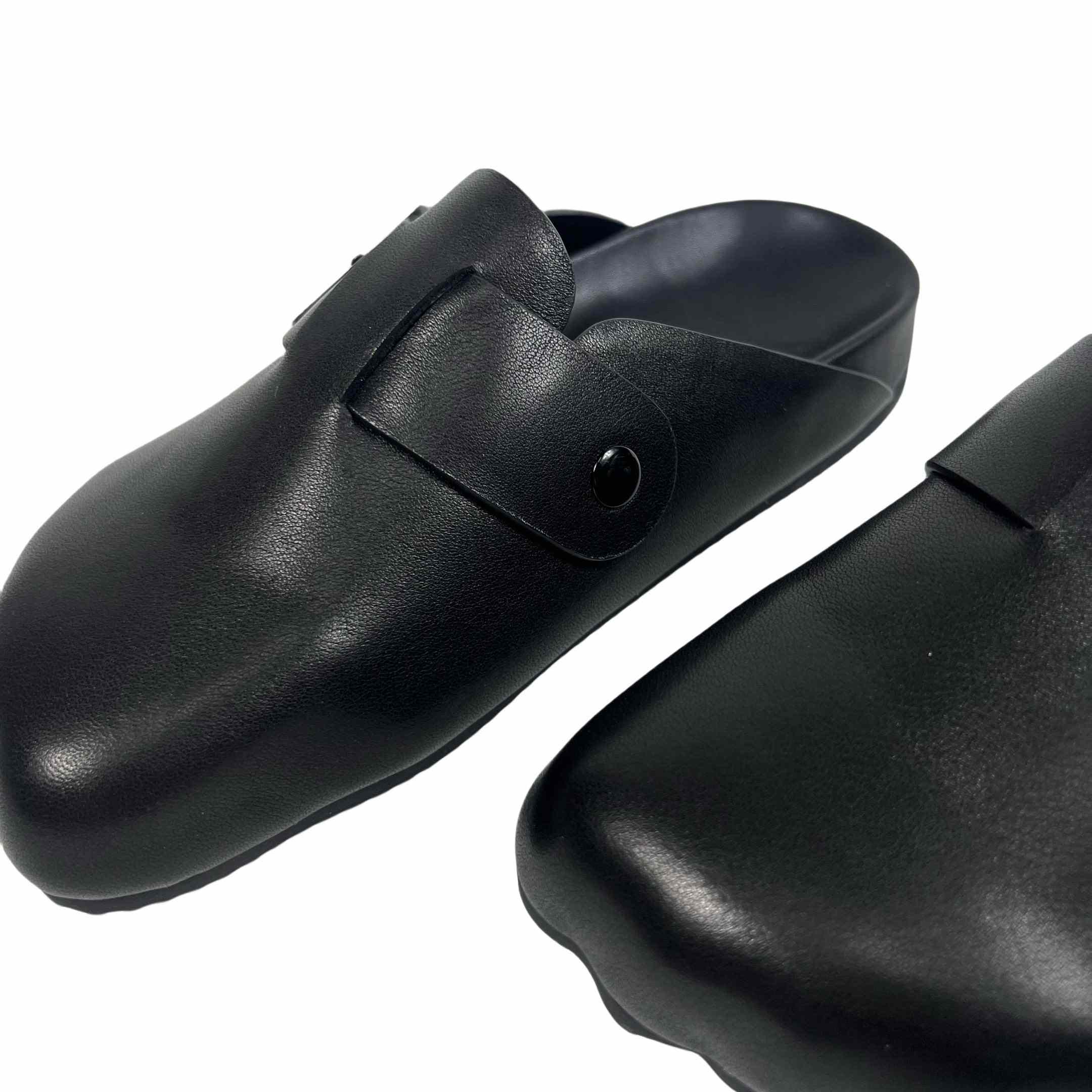 Balenciaga Sunday Mule In Black  - DopestKickz