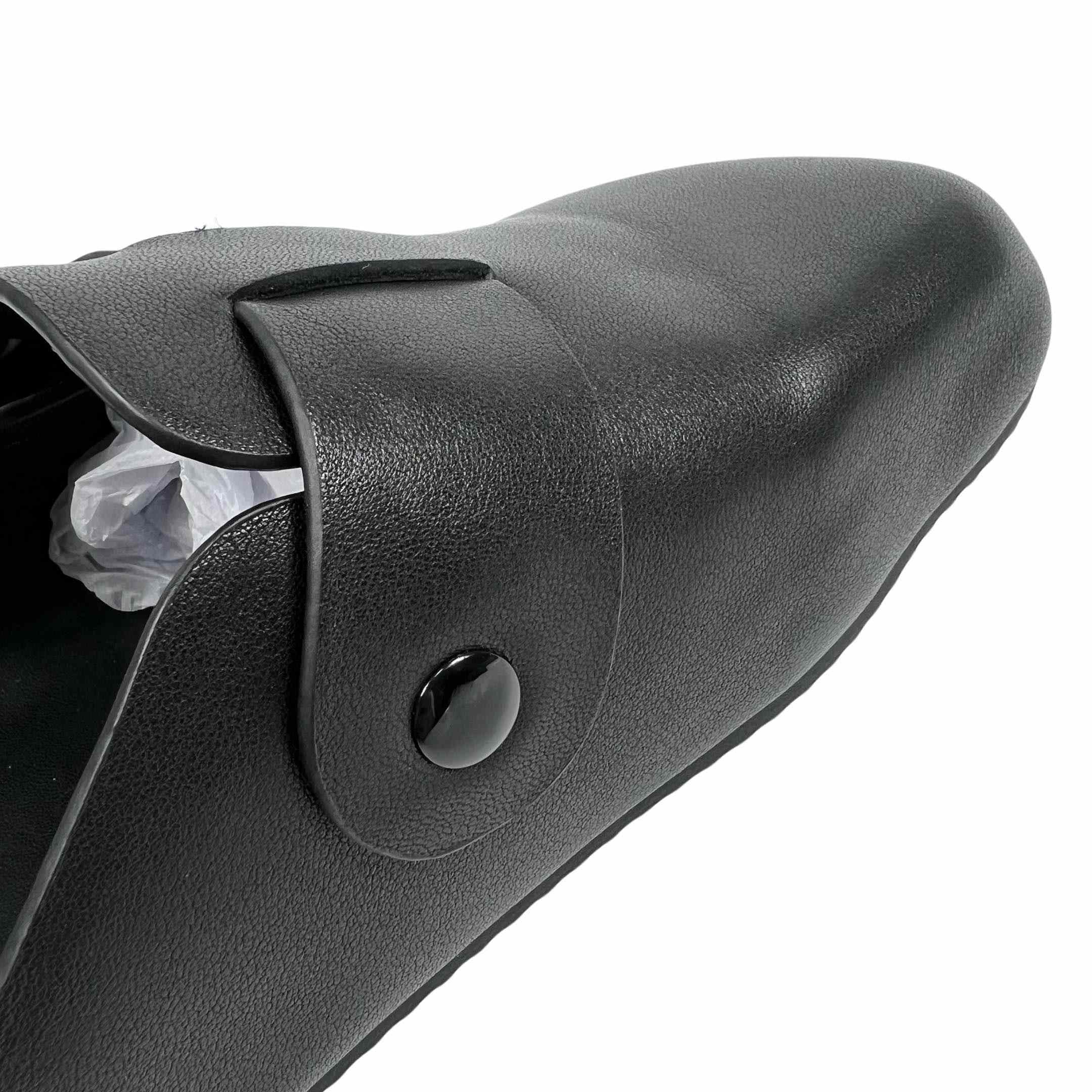 Balenciaga Sunday Mule In Black  - DopestKickz