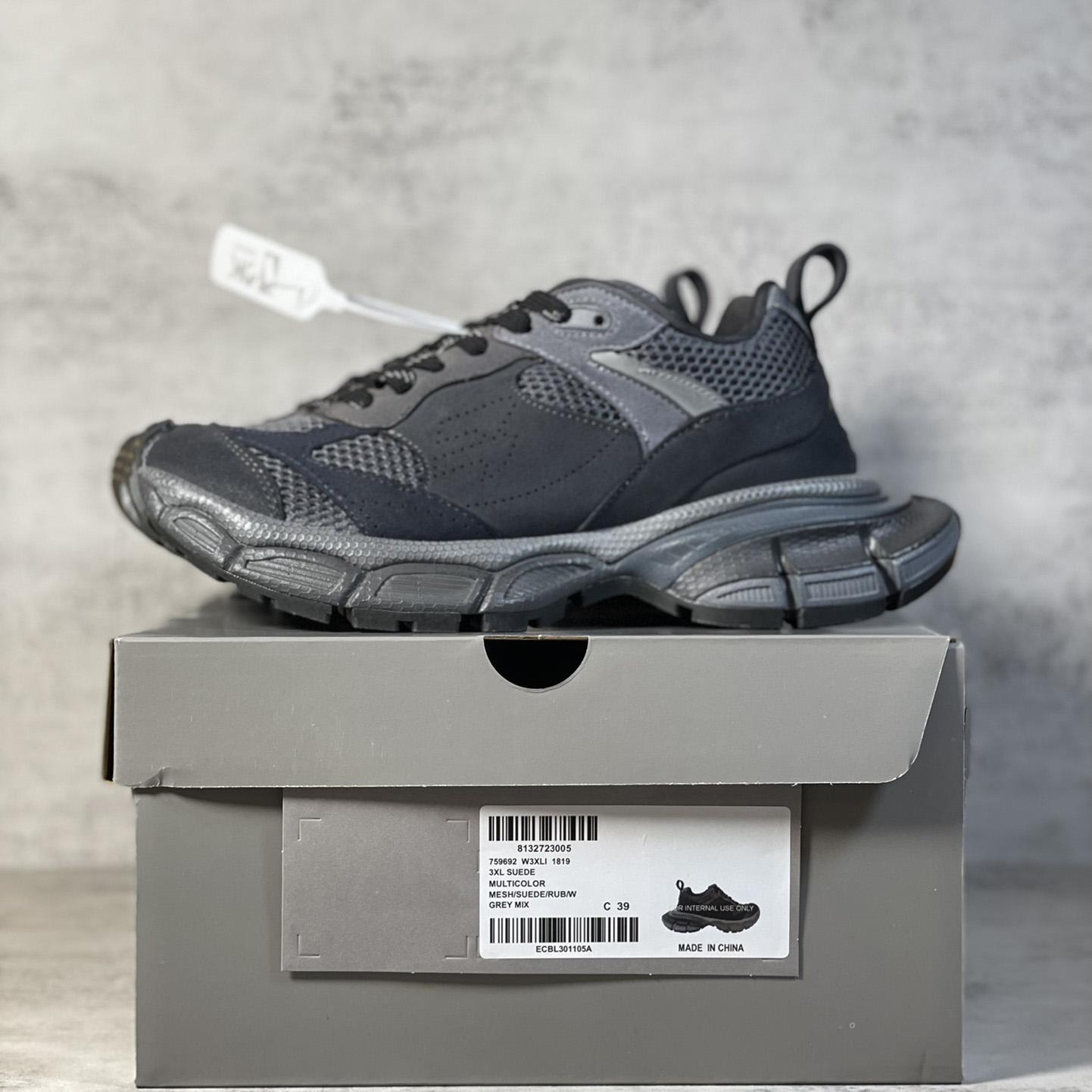 Balenciaga 3XL Sneaker In Dark Grey  - DopestKickz