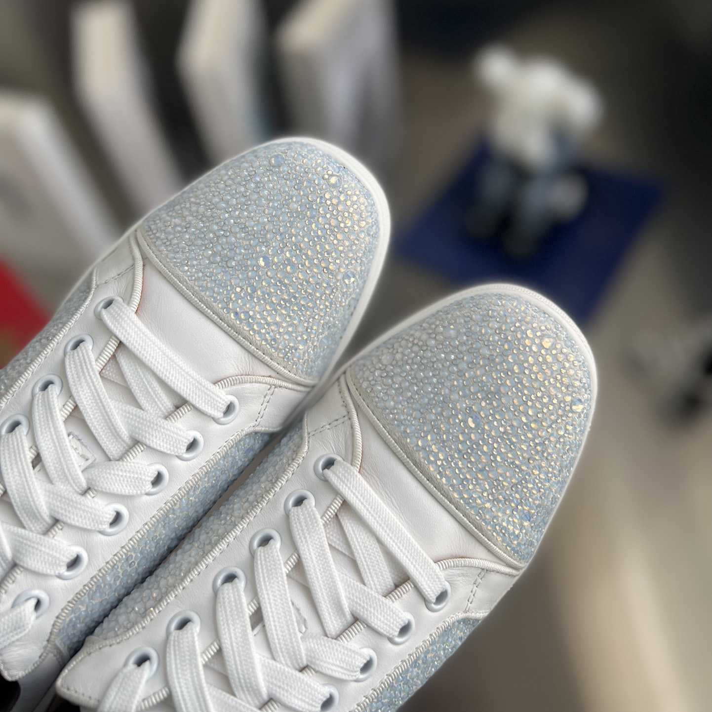 Christian Louboutin Louis Junior Strass   - DopestKickz