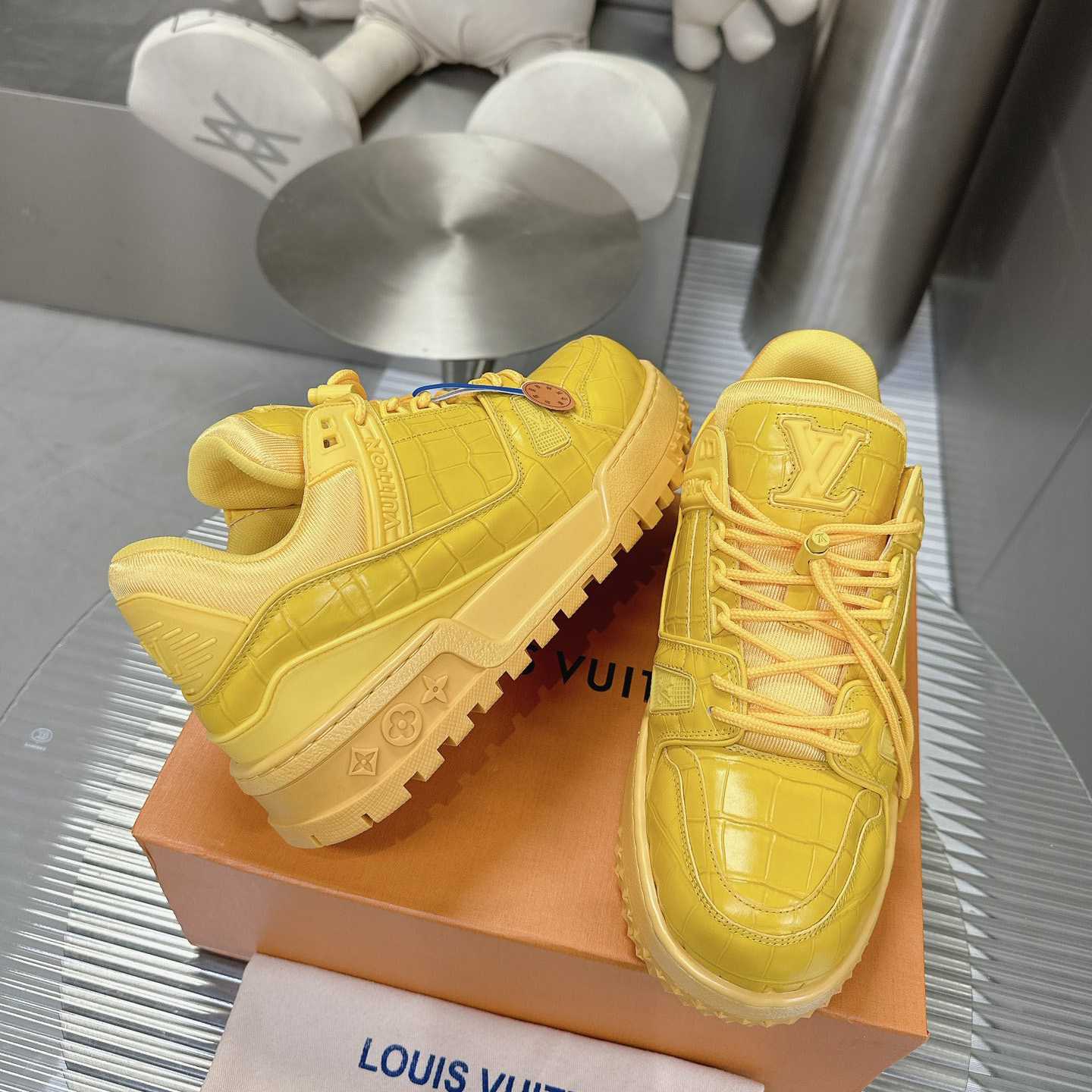 Louis Vuitton LV Trainer Maxi Sneaker   1ACN2G - DopestKickz