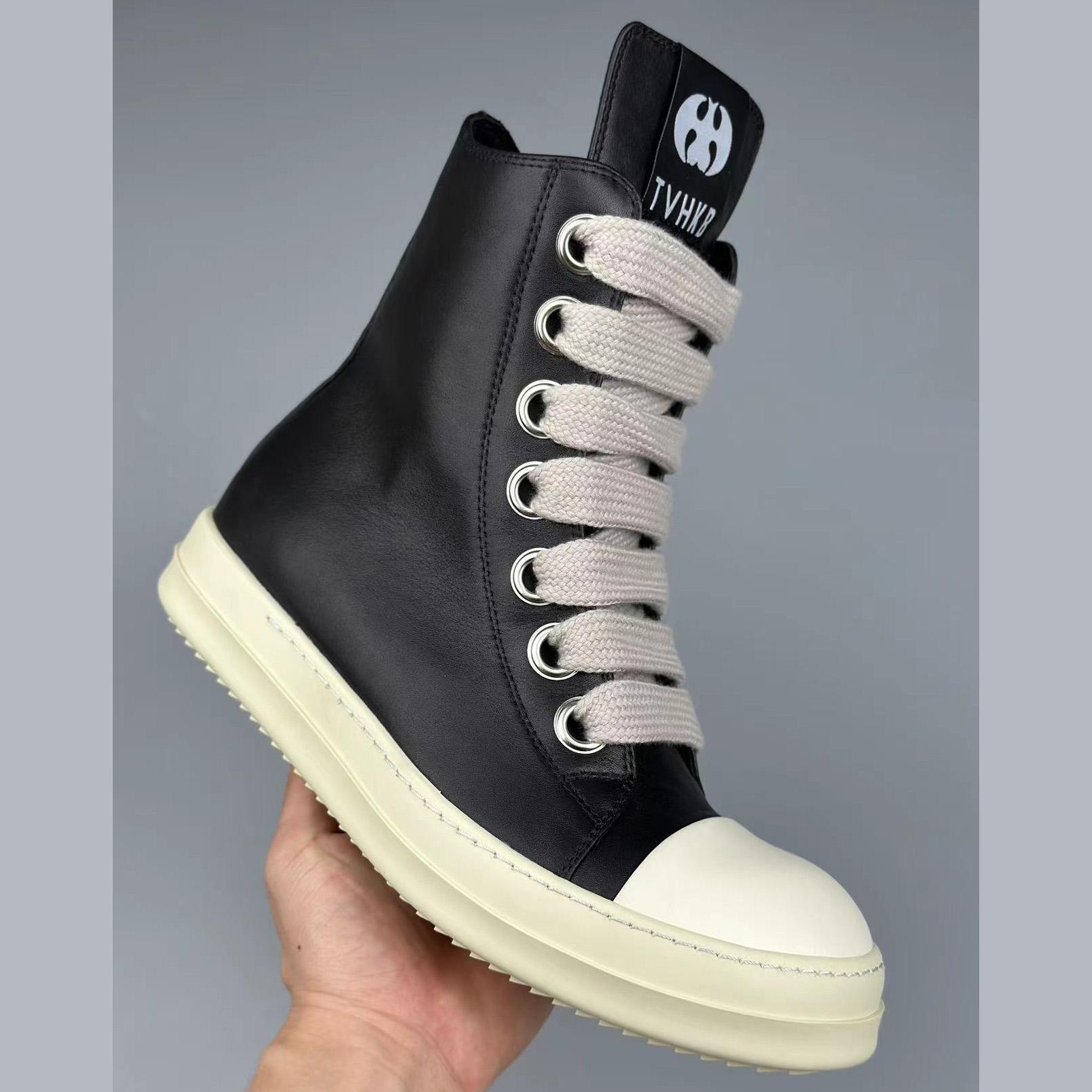 Rick Owens High-Top Sneakers - DopestKickz