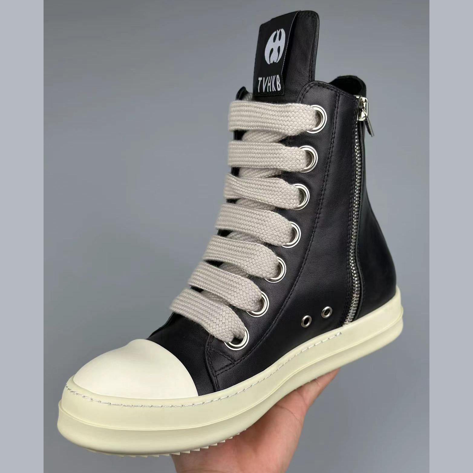 Rick Owens High-Top Sneakers - DopestKickz