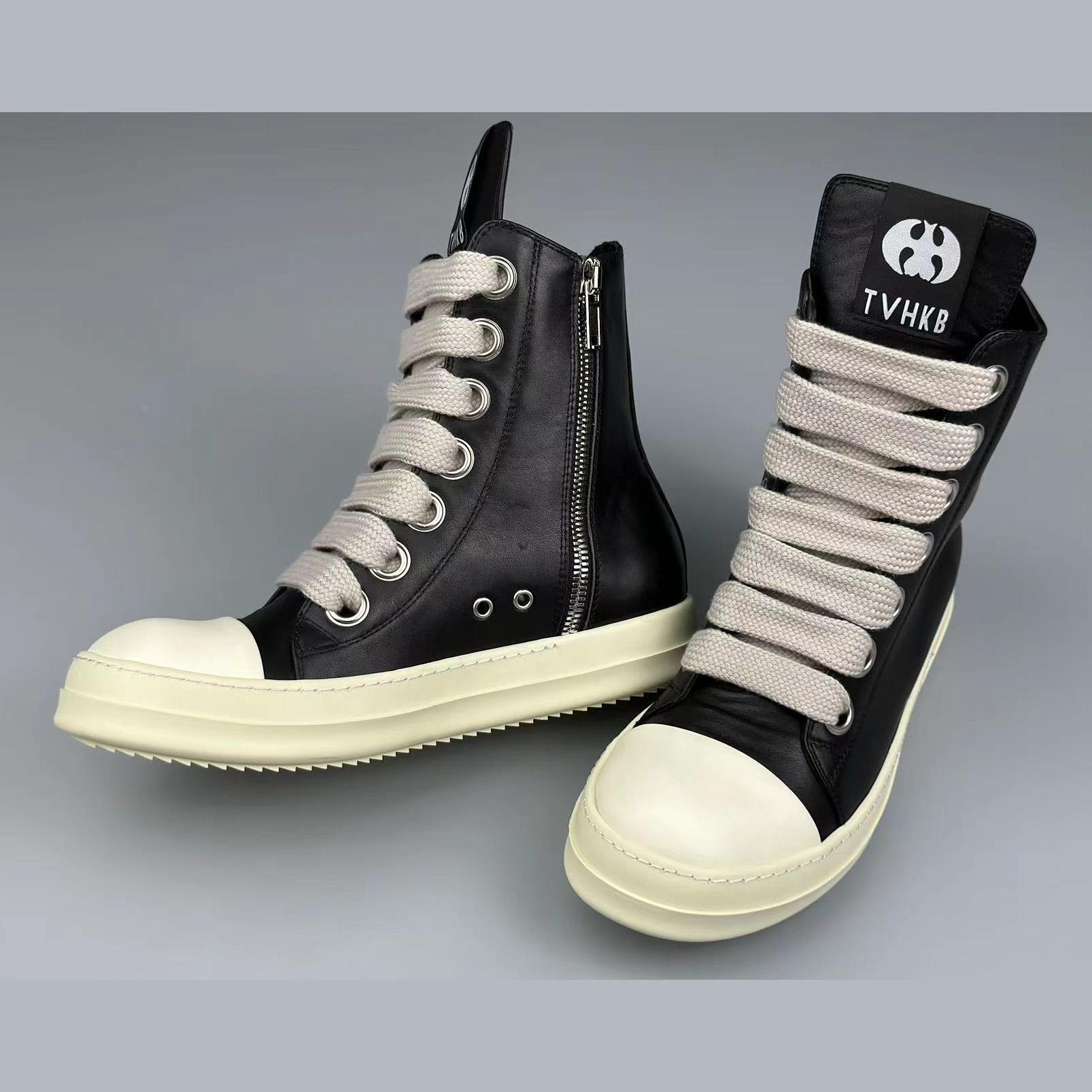 Rick Owens High-Top Sneakers - DopestKickz