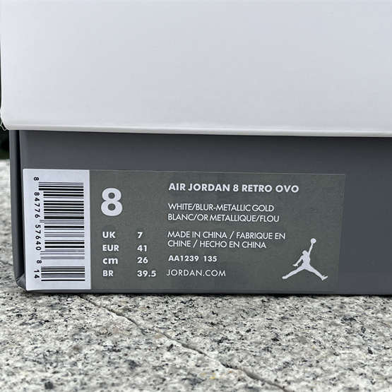 Air Jordan 8 Retro OVO Sneakers     AA1239-135 - DopestKickz