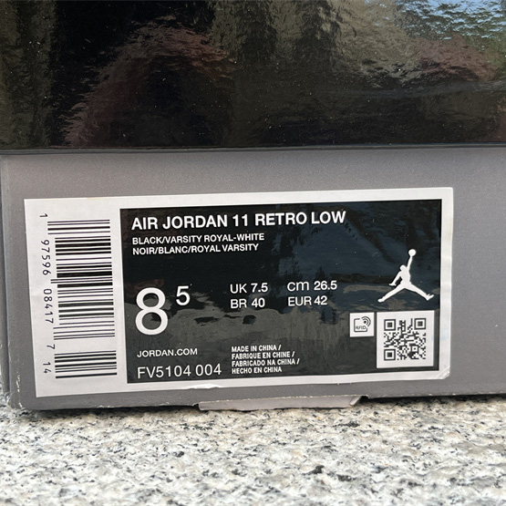 Air Jordan 11 Low “Space Jam” Sneaker    FV5104-004 - DopestKickz