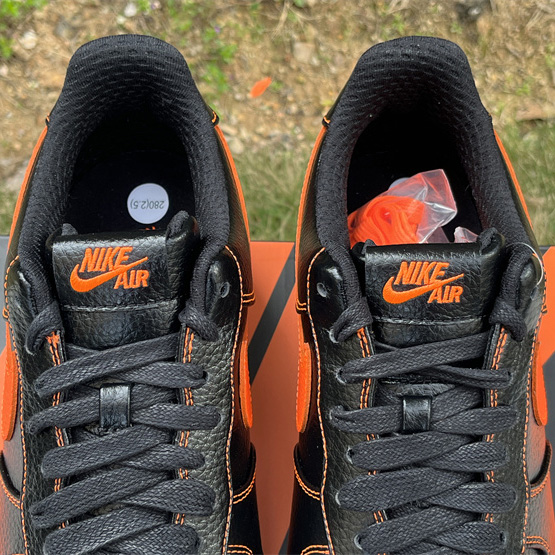 VLONE xNike Air Force 1Low orang Sneaker      AA5360-001  - DopestKickz