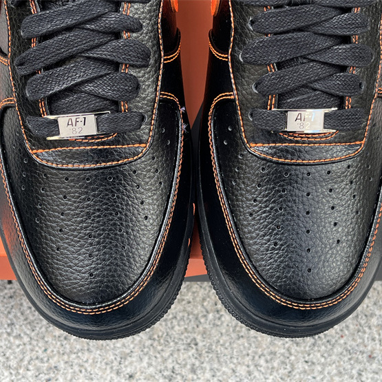 VLONE xNike Air Force 1Low orang Sneaker      AA5360-001  - DopestKickz