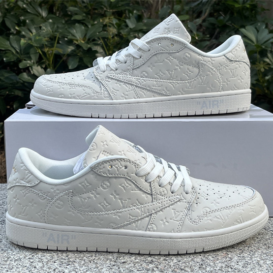 Louis Vuitton X Air Jordan 1 Low Sneaker      1A9V87 - DopestKickz