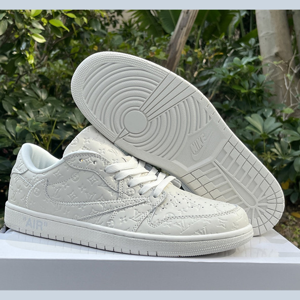 Louis Vuitton X Air Jordan 1 Low Sneaker      1A9V87 - DopestKickz