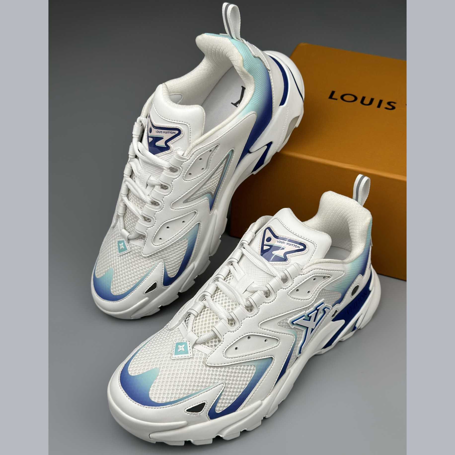 Louis Vuitton Runner Tatic Sneaker(Upon UK Size)     - DopestKickz