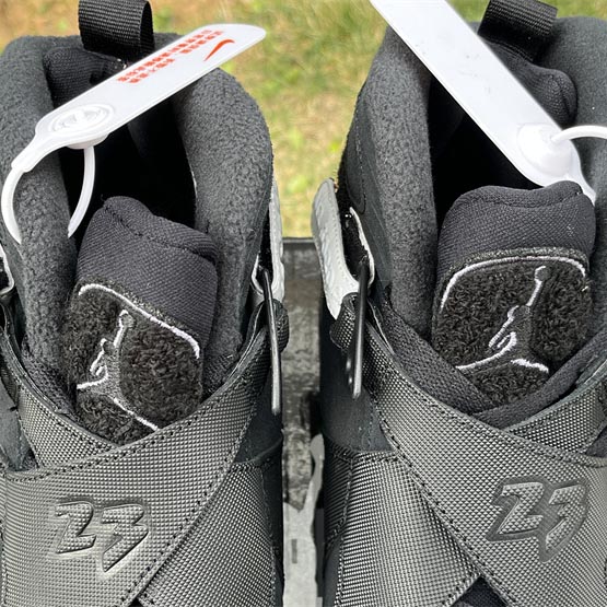 Air Jordan 8 Winterized “Gunsmoke” Sneakers      FD1334-001  - DopestKickz