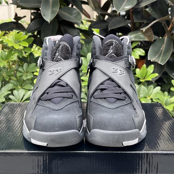 Air Jordan 8 Winterized “Gunsmoke” Sneakers      FD1334-001  - DopestKickz