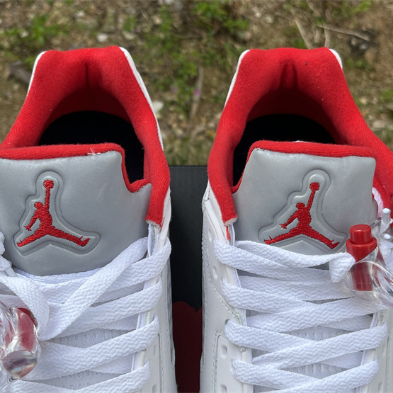 Air Jordan 5 Low “Fire Red” Sneakers    CU4523-100 - DopestKickz