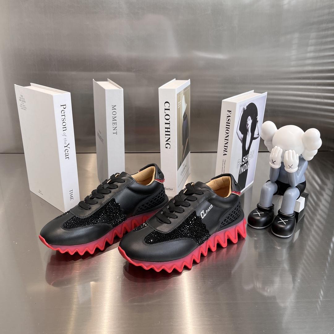 Christian Louboutin Loubishark Sneakers - DopestKickz