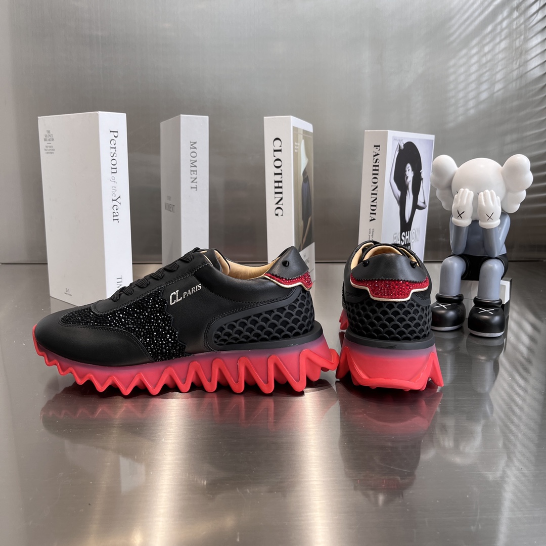 Christian Louboutin Loubishark Sneakers - DopestKickz