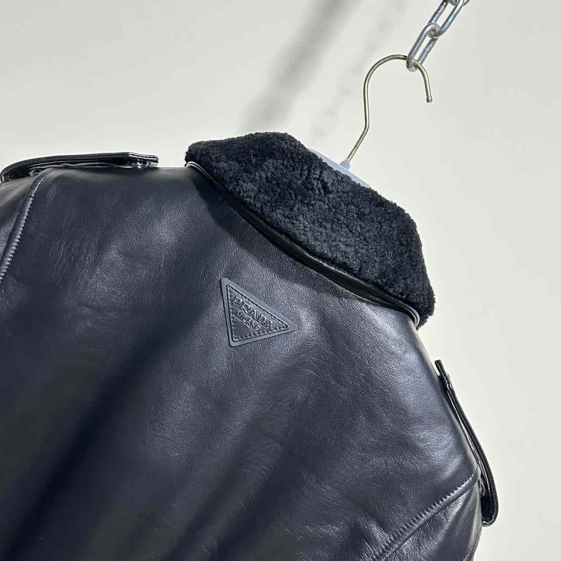 Prada Leather Jacket - DopestKickz