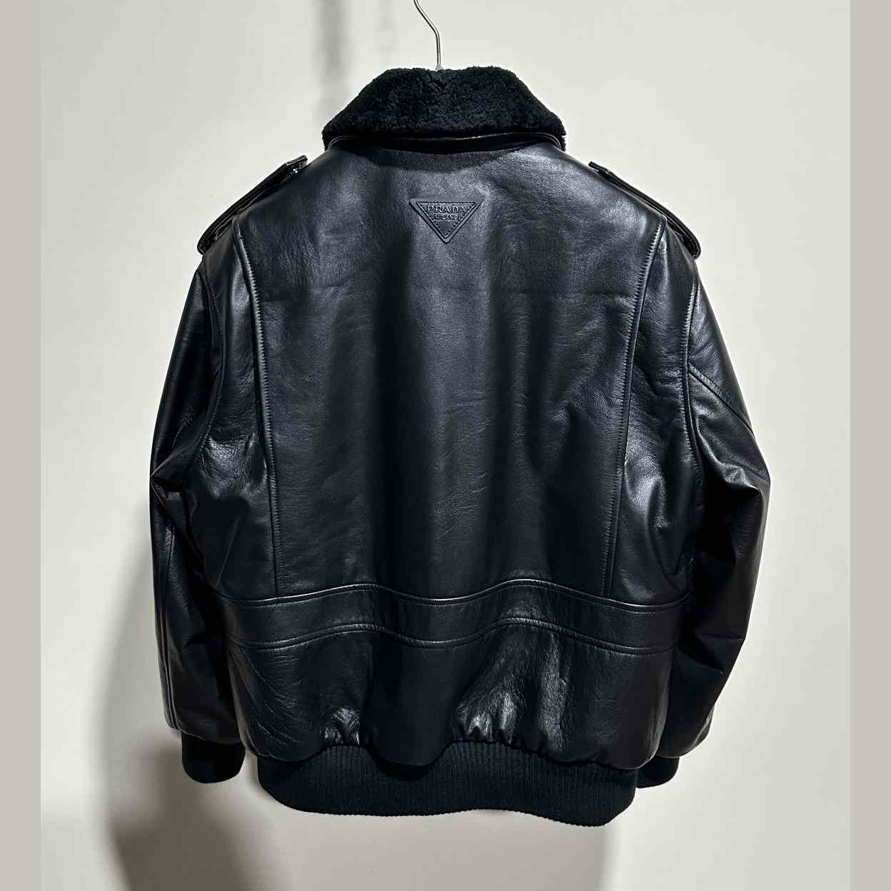 Prada Leather Jacket - DopestKickz
