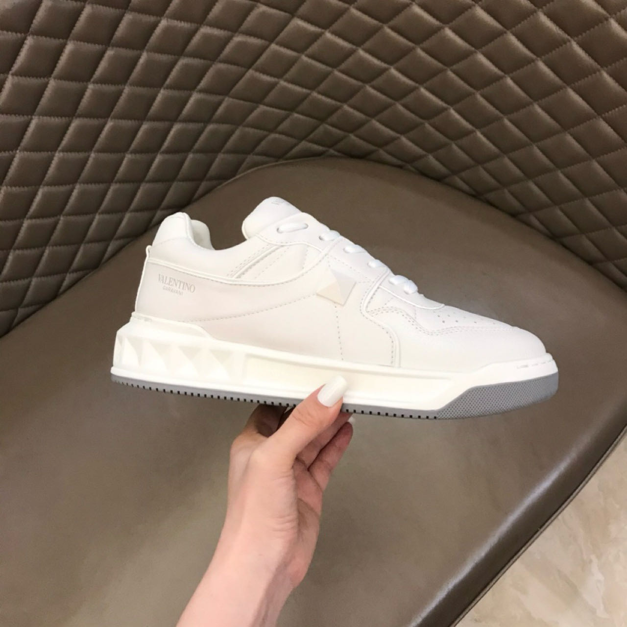 Valenti Sneaker Low-top One Stud In Nappa - DopestKickz