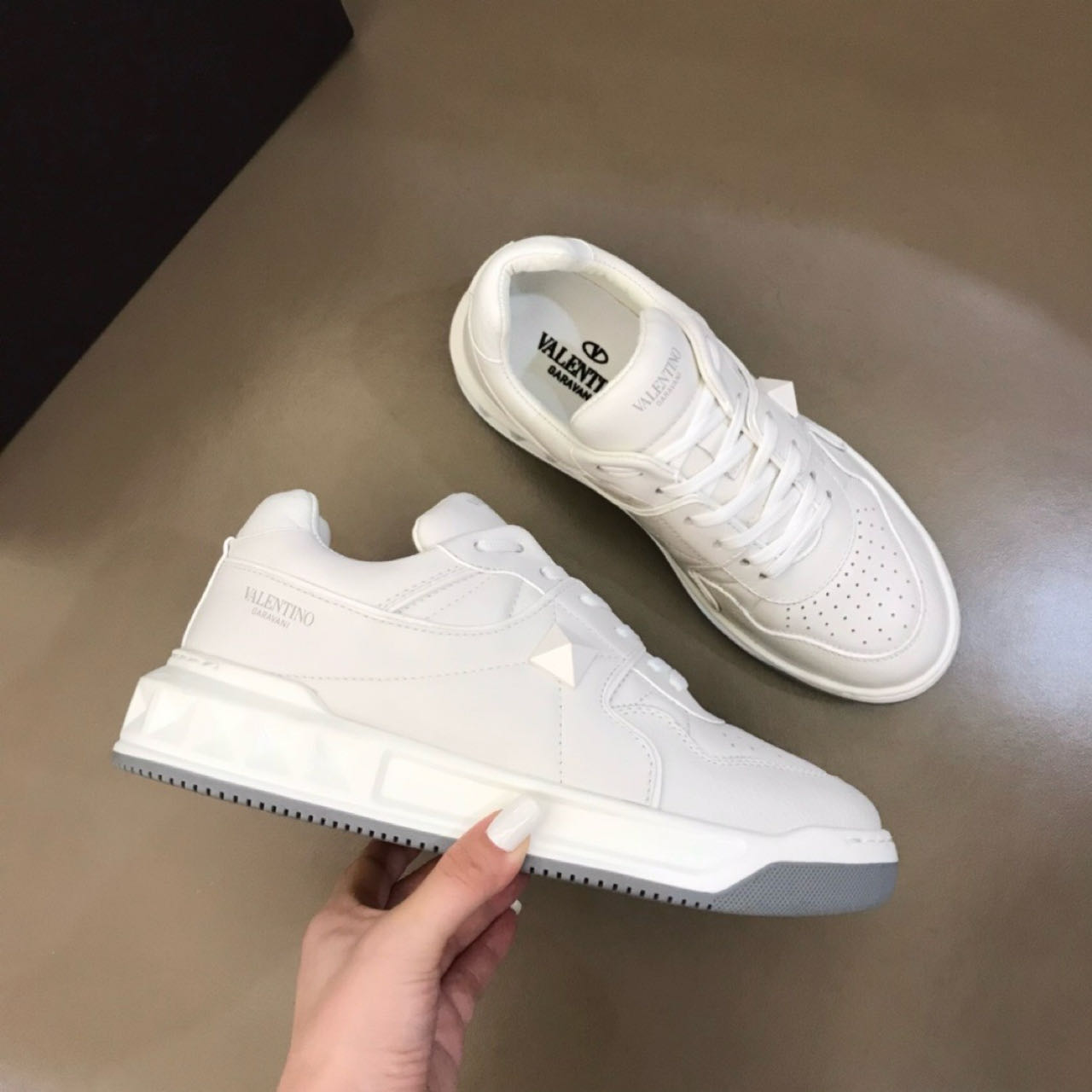 Valenti Sneaker Low-top One Stud In Nappa - DopestKickz