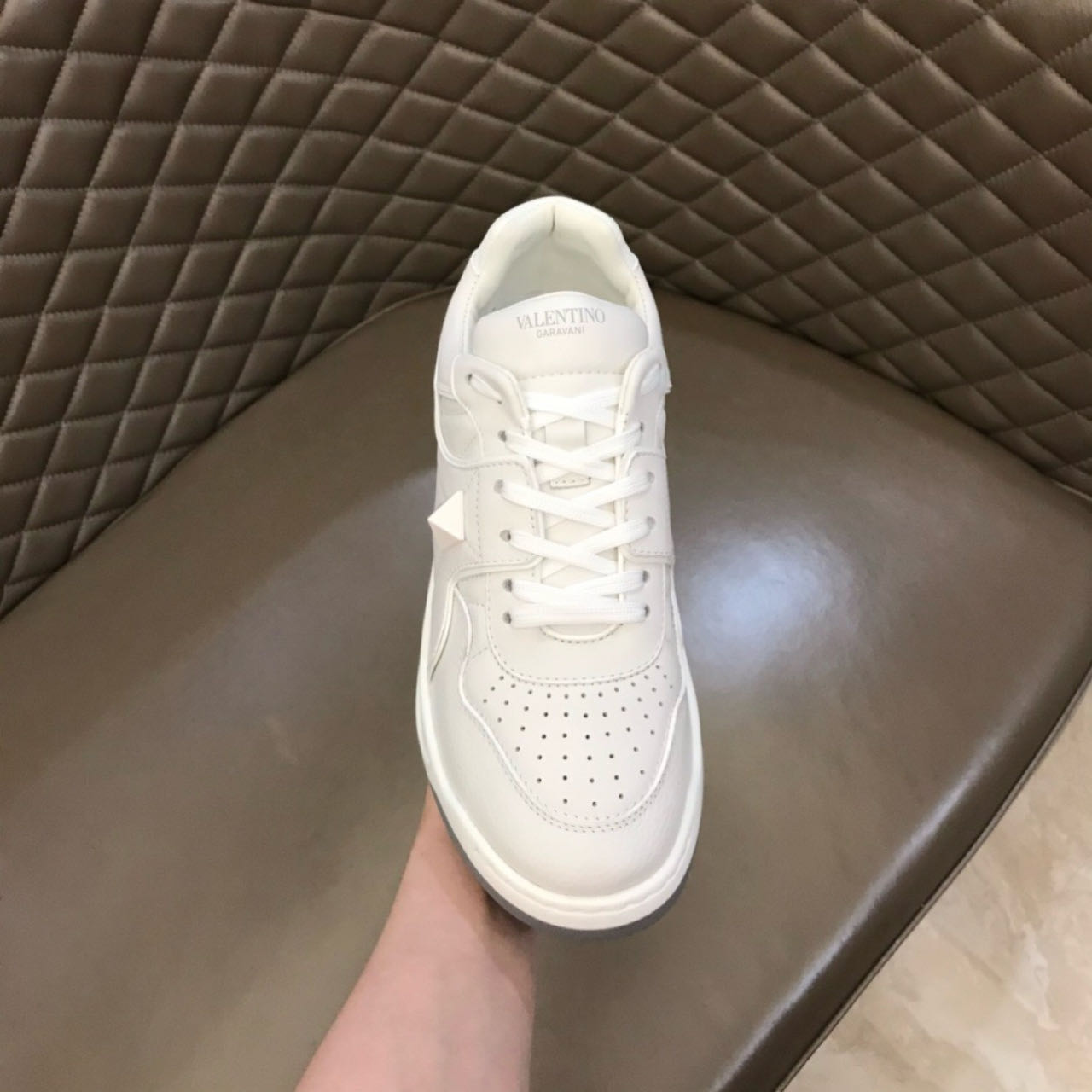 Valenti Sneaker Low-top One Stud In Nappa - DopestKickz