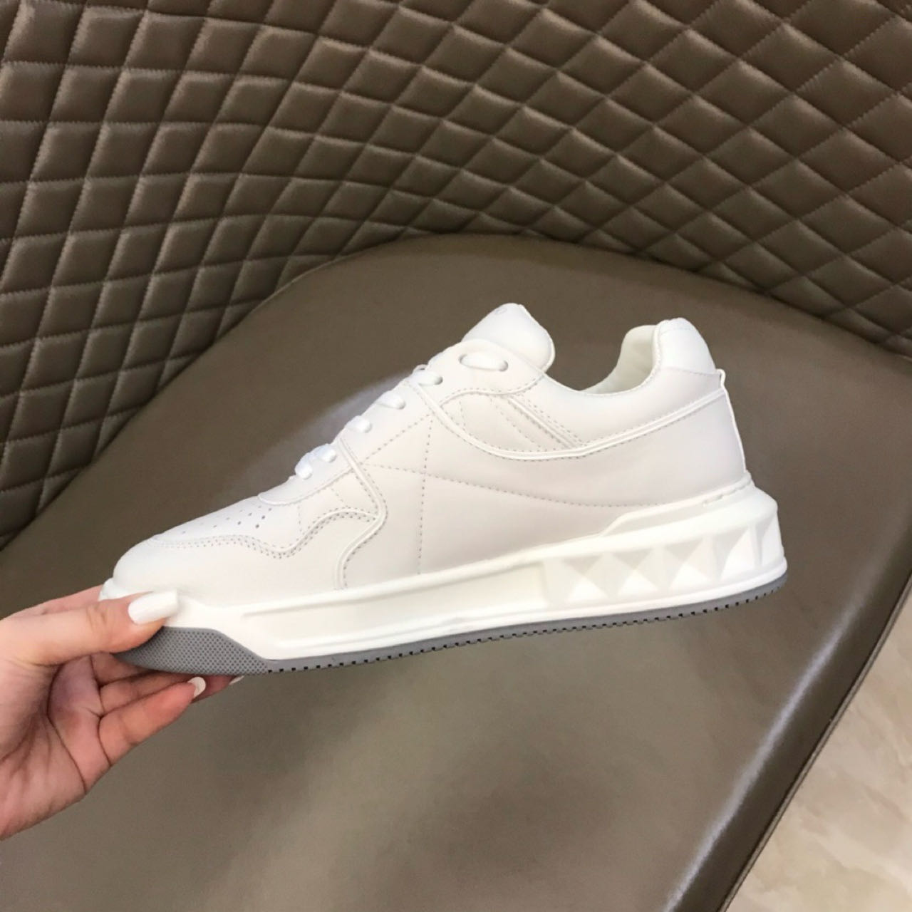 Valenti Sneaker Low-top One Stud In Nappa - DopestKickz