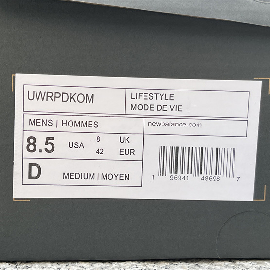 New Balance Warped Runner Sneakers    UWRPDKOM  - DopestKickz