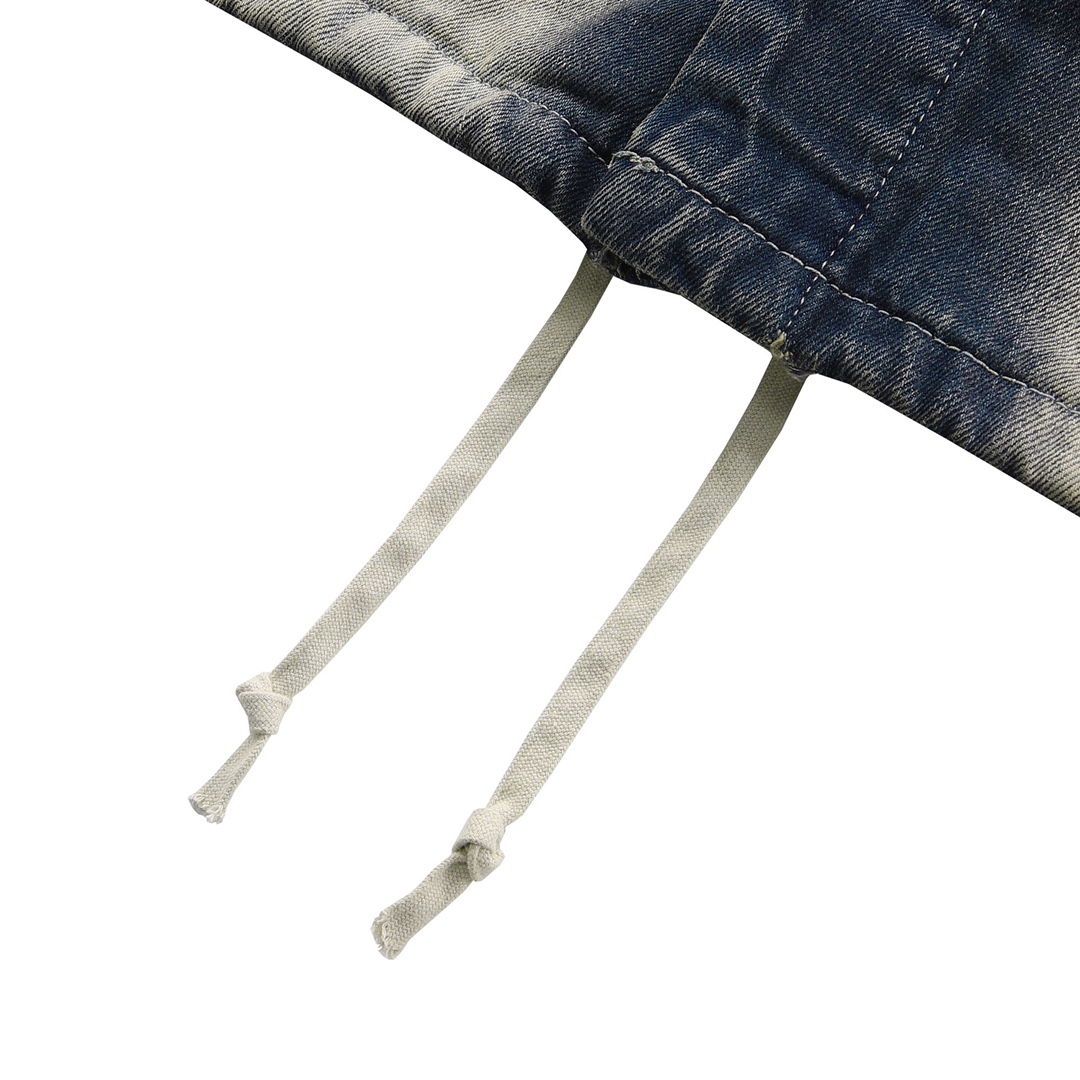 Rick Owens Drkshdw Faded Denim Jacket - DopestKickz