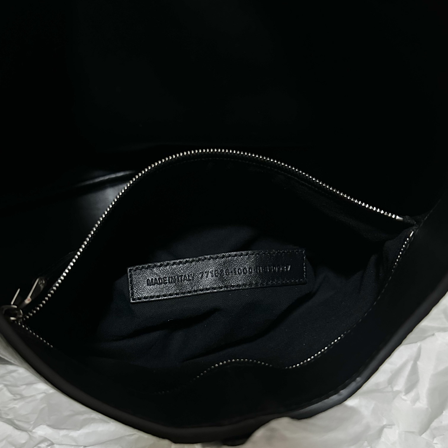 Balenciaga Women's Locker Medium North-South Hobo Bag In Black  - DopestKickz
