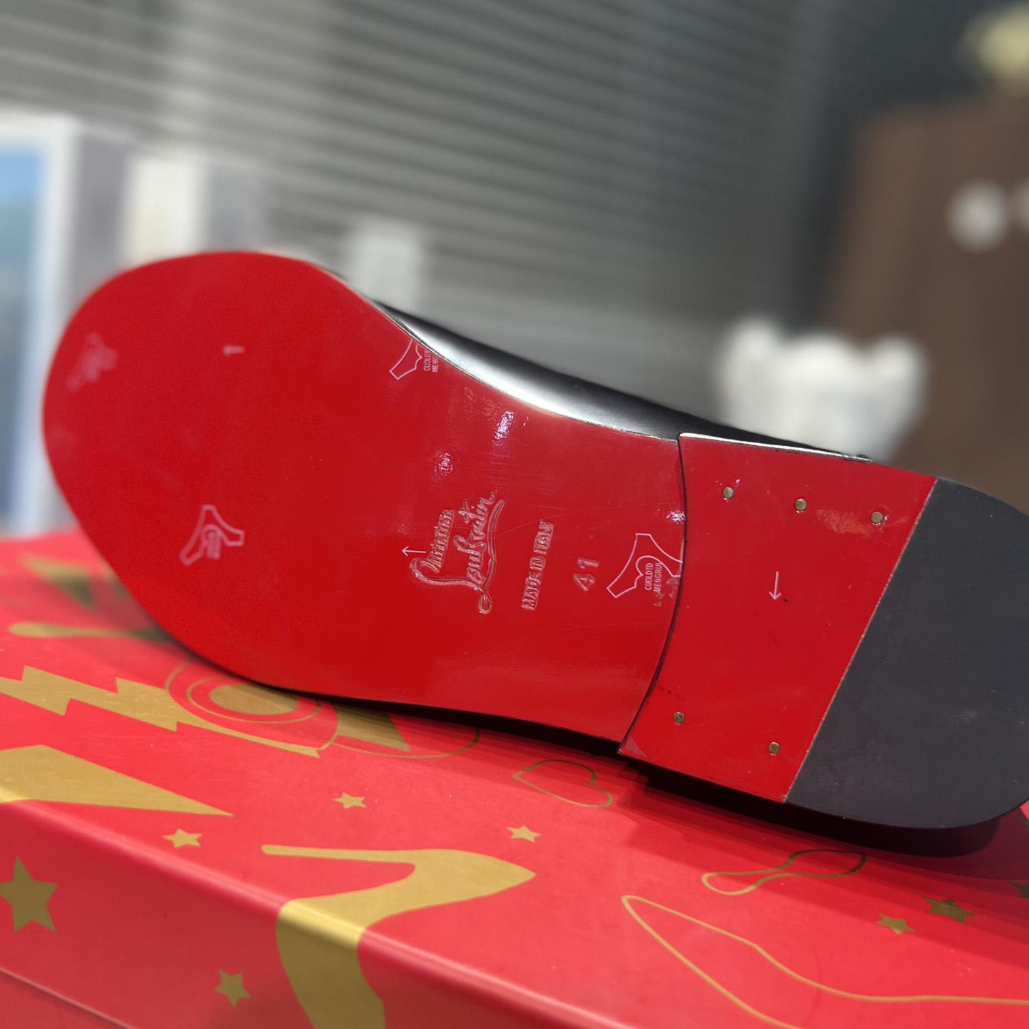 Christian Louboutin CL Moc Loafers  - DopestKickz