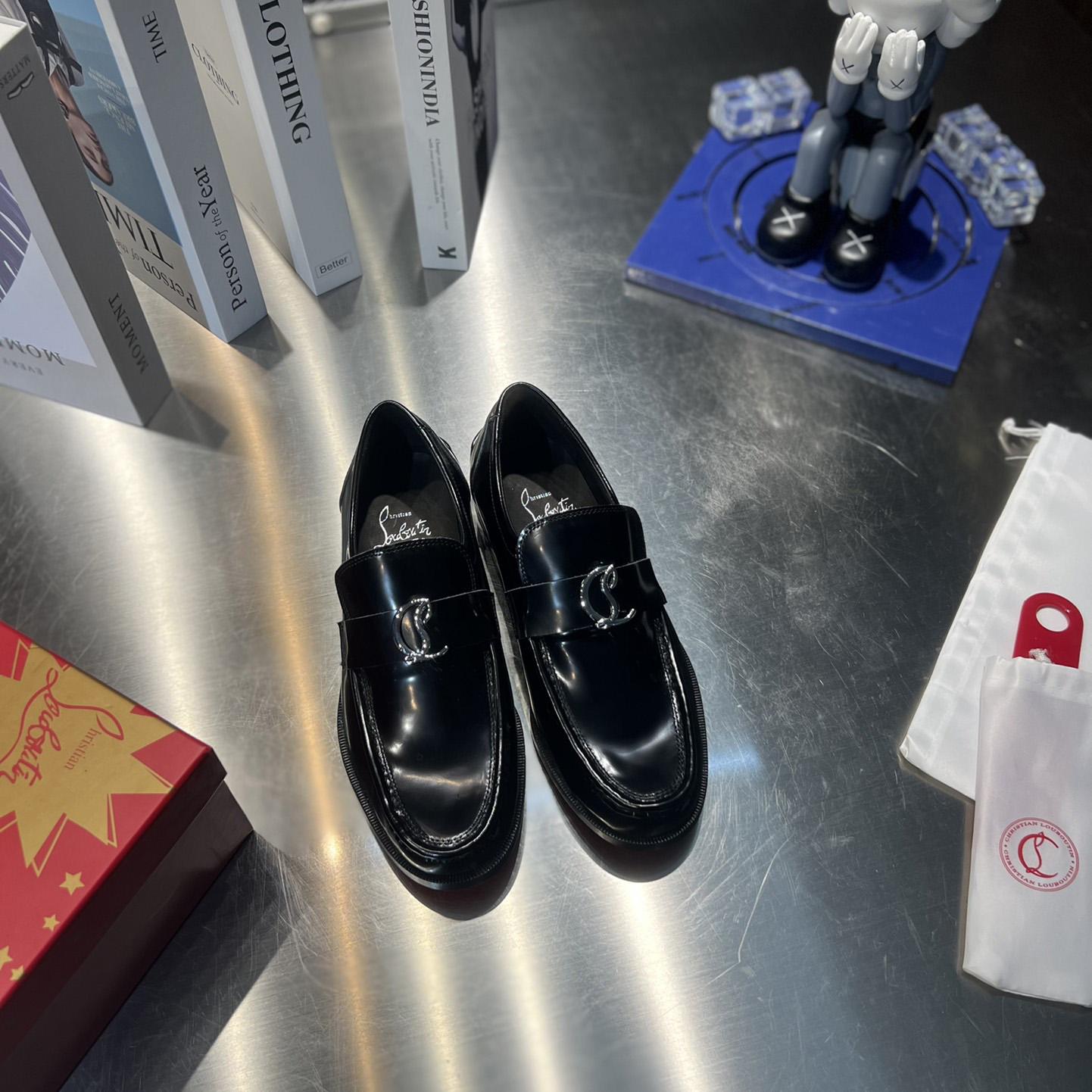 Christian Louboutin CL Moc Loafers  - DopestKickz