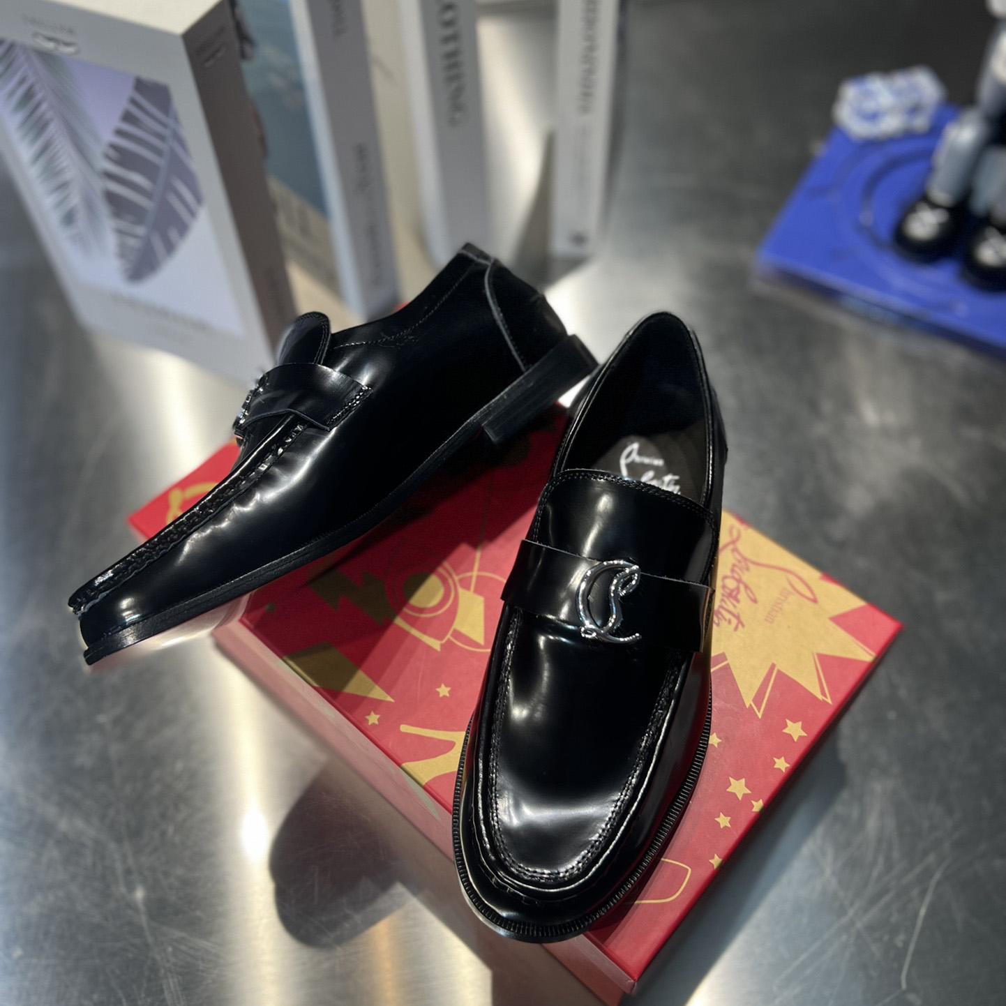 Christian Louboutin CL Moc Loafers  - DopestKickz
