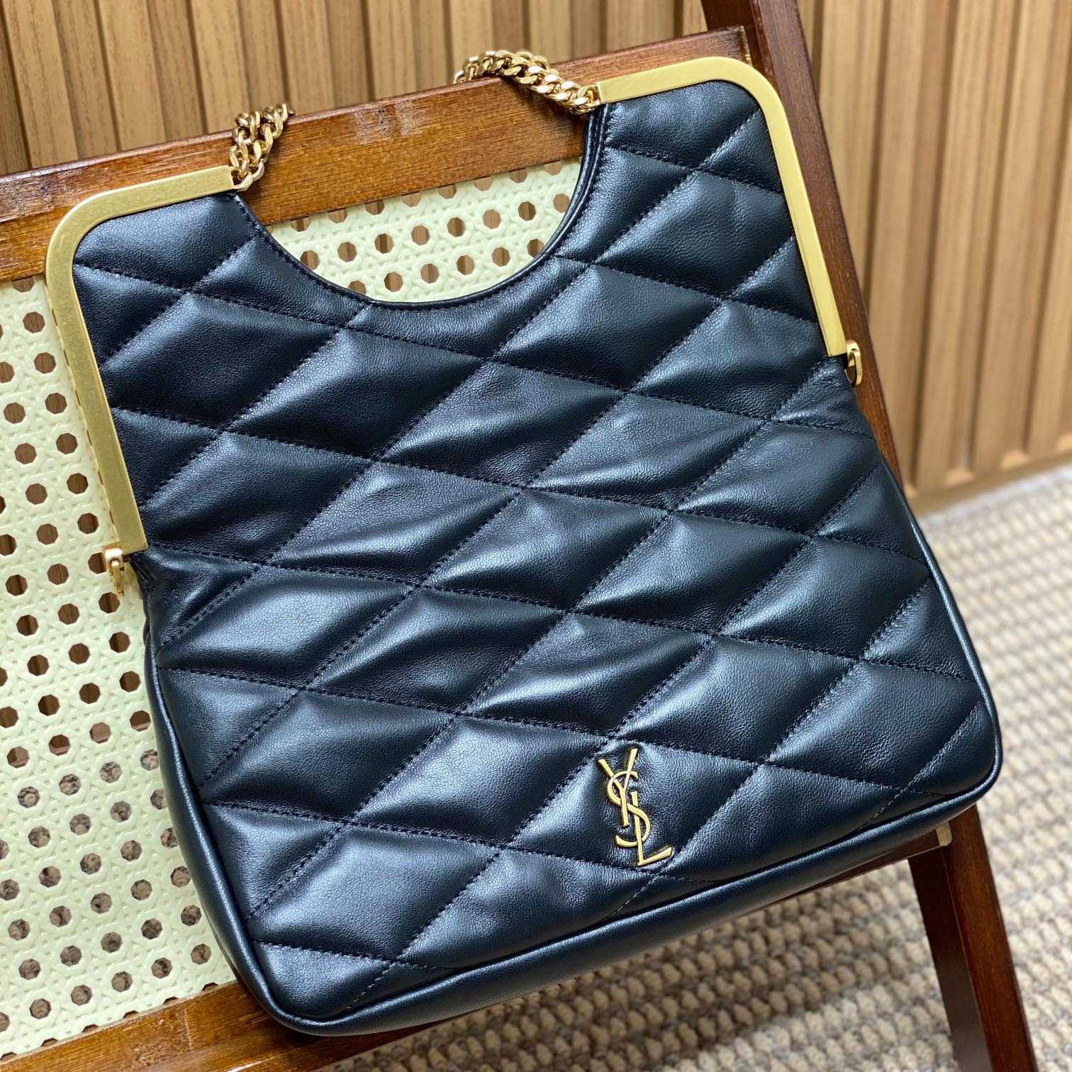 Saint Laurent 87 In Quilted Lambskin - DopestKickz