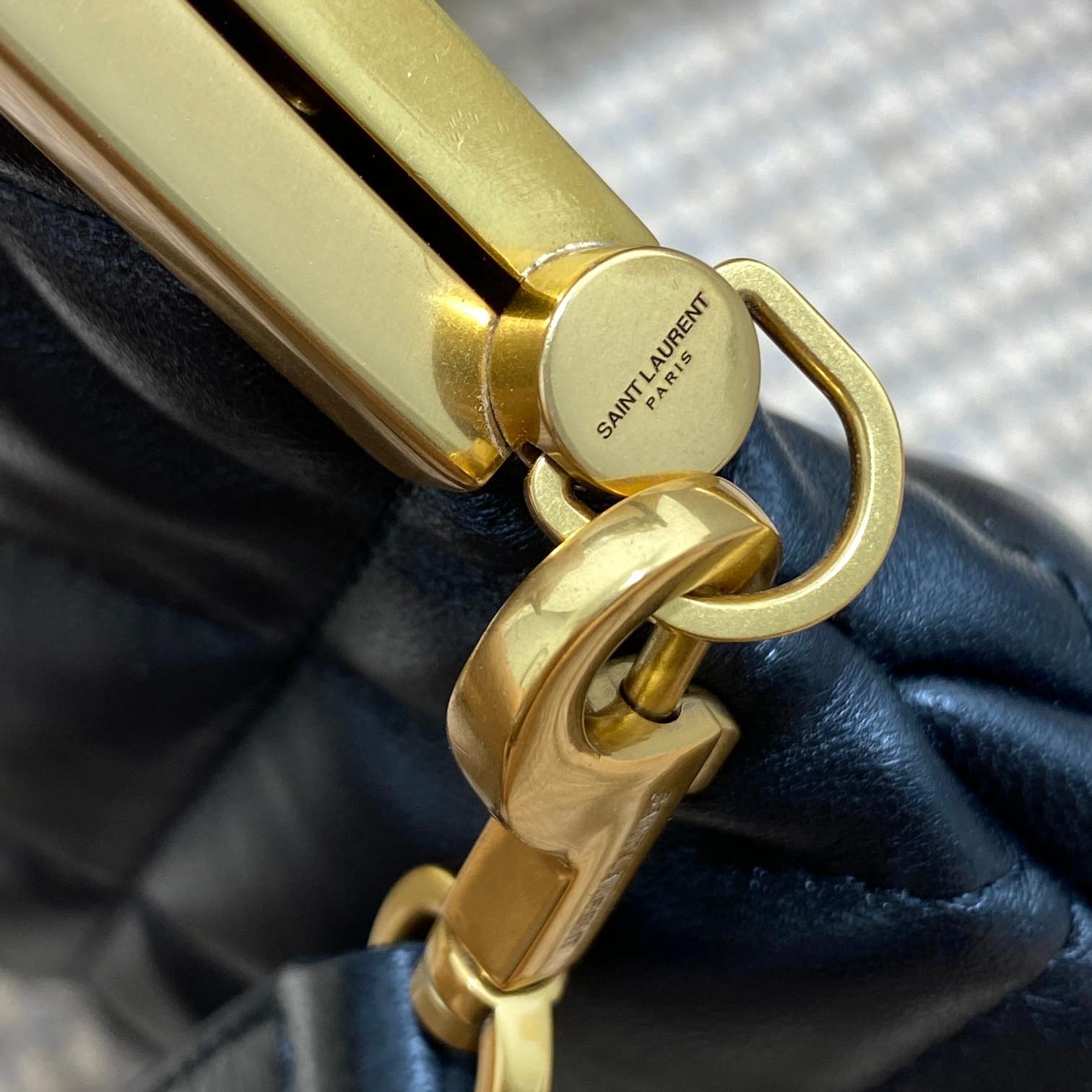 Saint Laurent 87 In Quilted Lambskin - DopestKickz