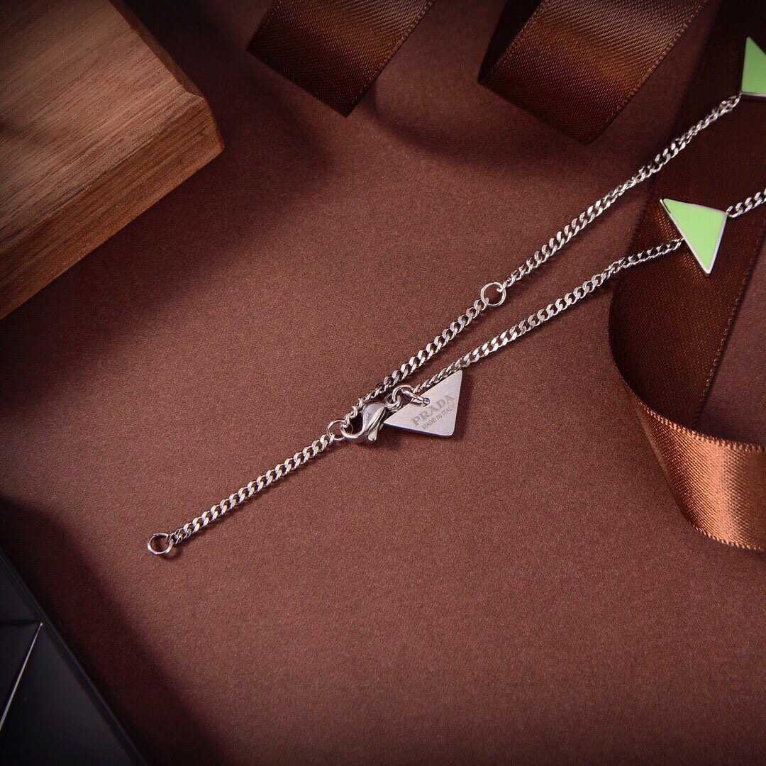 Prada Symbole Necklace - DopestKickz