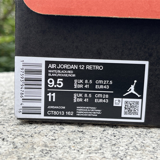 Air Jordan 12 “Red Taxi” Sneaker      CT8013-162 - DopestKickz