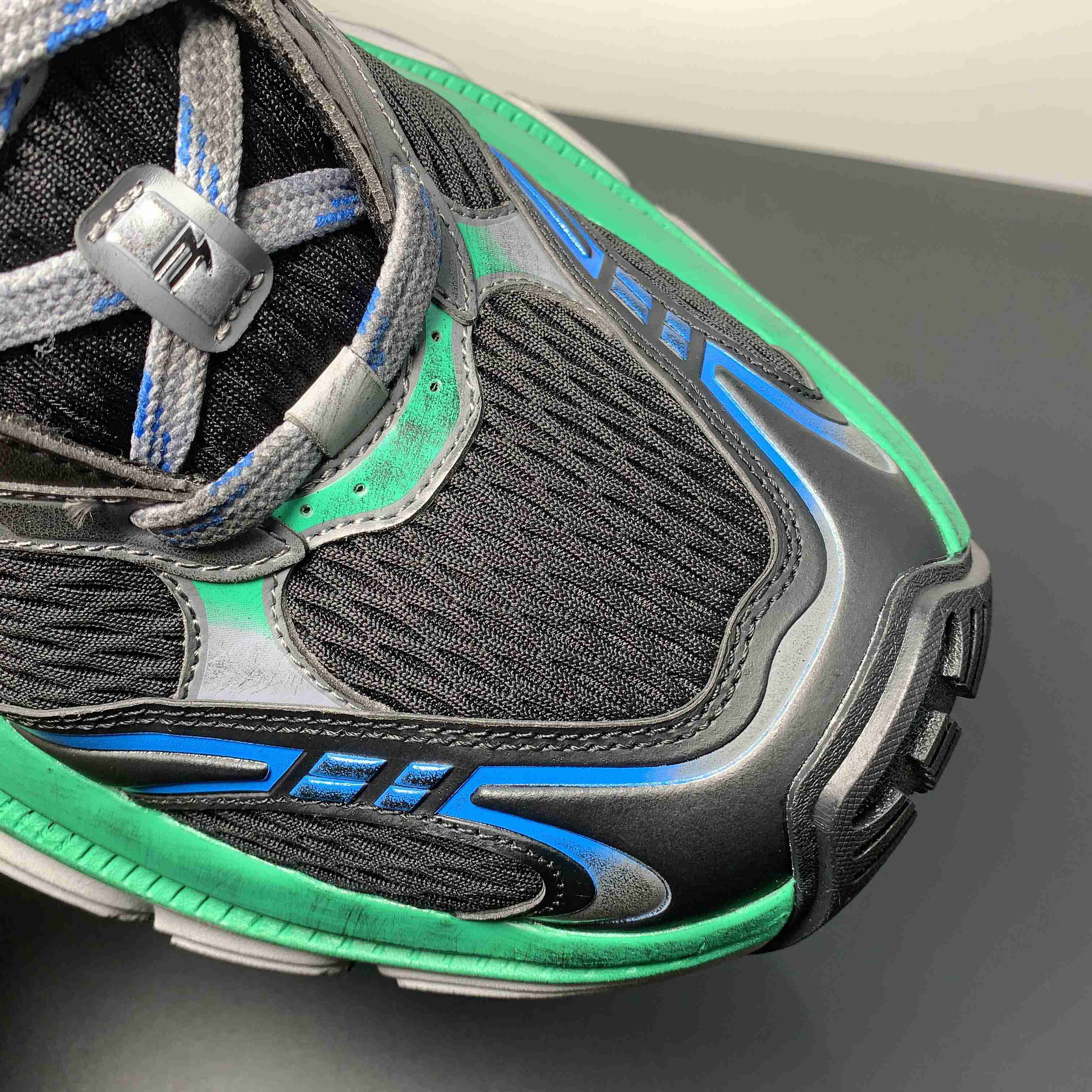 Balenciaga 10XL Sneaker in Black/Grey/Blue/Green - DopestKickz