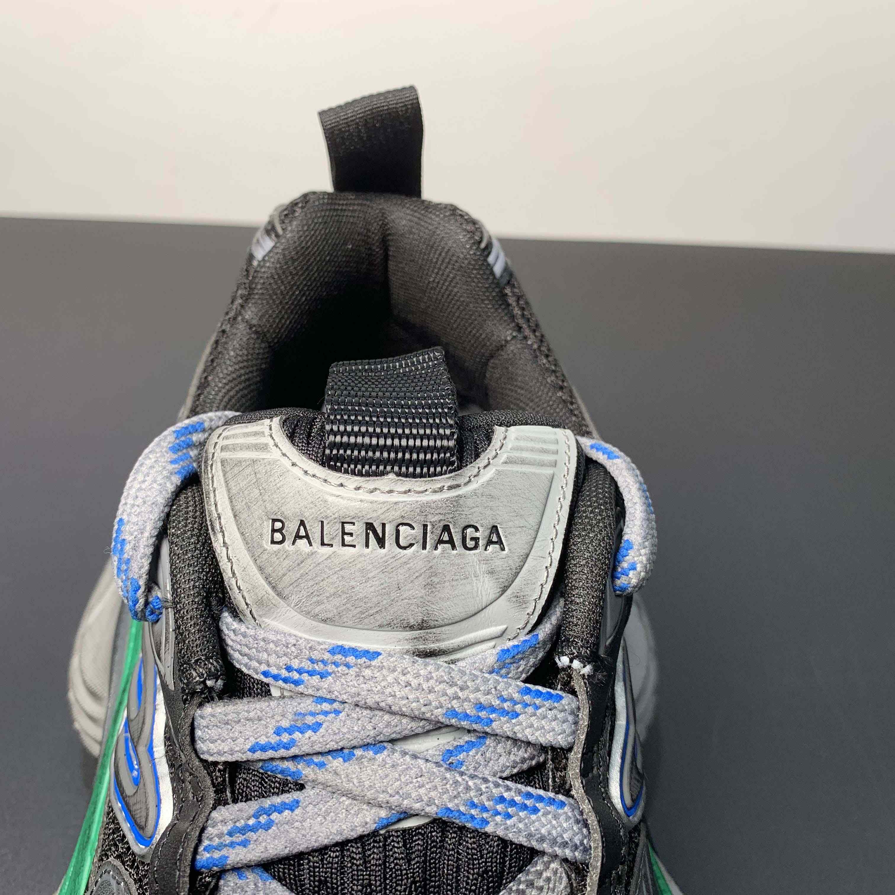 Balenciaga 10XL Sneaker in Black/Grey/Blue/Green - DopestKickz
