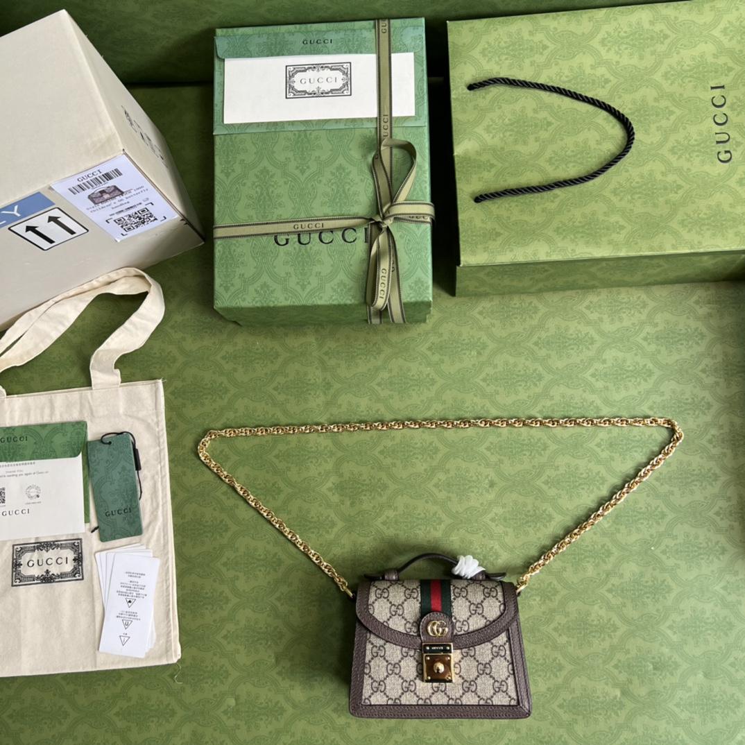 Gucci Ophidia GG Mini Shoulder Bag - DopestKickz
