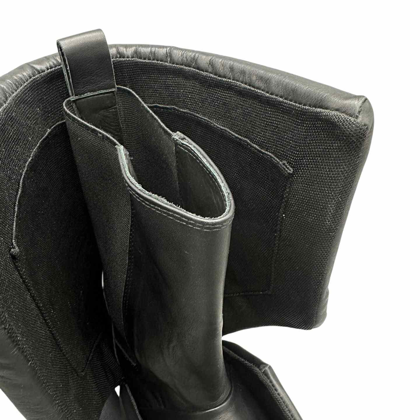 Rick Owens Splint Leather High-top Sneakers - DopestKickz