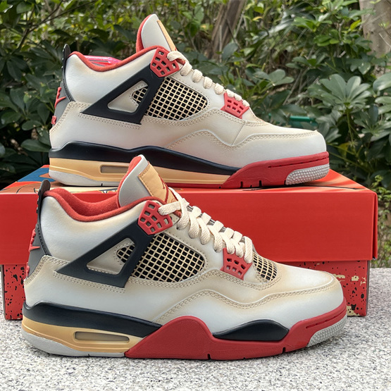 Air Jordan 4 Sneakers     AQ9129-105  - DopestKickz