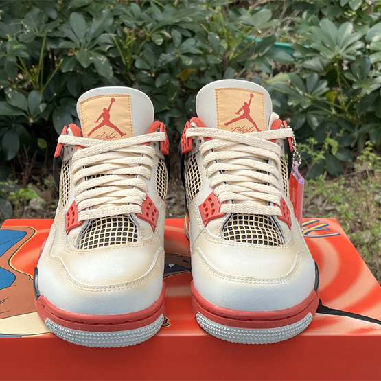 Air Jordan 4 Sneakers     AQ9129-105  - DopestKickz