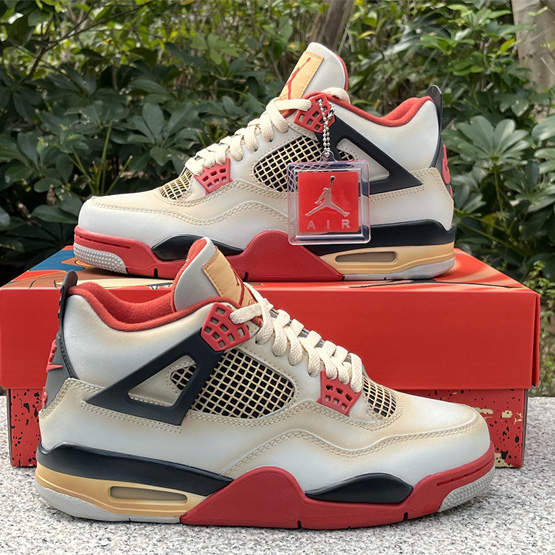 Air Jordan 4 Sneakers     AQ9129-105  - DopestKickz